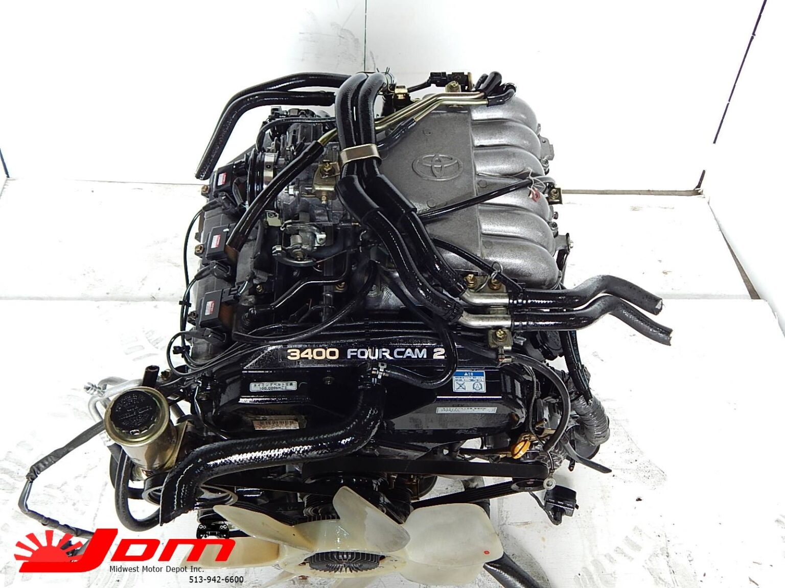 JDM 1996-2002 TOYOTA TACOMA, TUNDRA, T-100, 4 RUNNER 3.4L 5VZ-FE V6 24 VALVE ENGINE ONLY – JDM 2002 Toyota Tundra Engine 3.4 L V6
