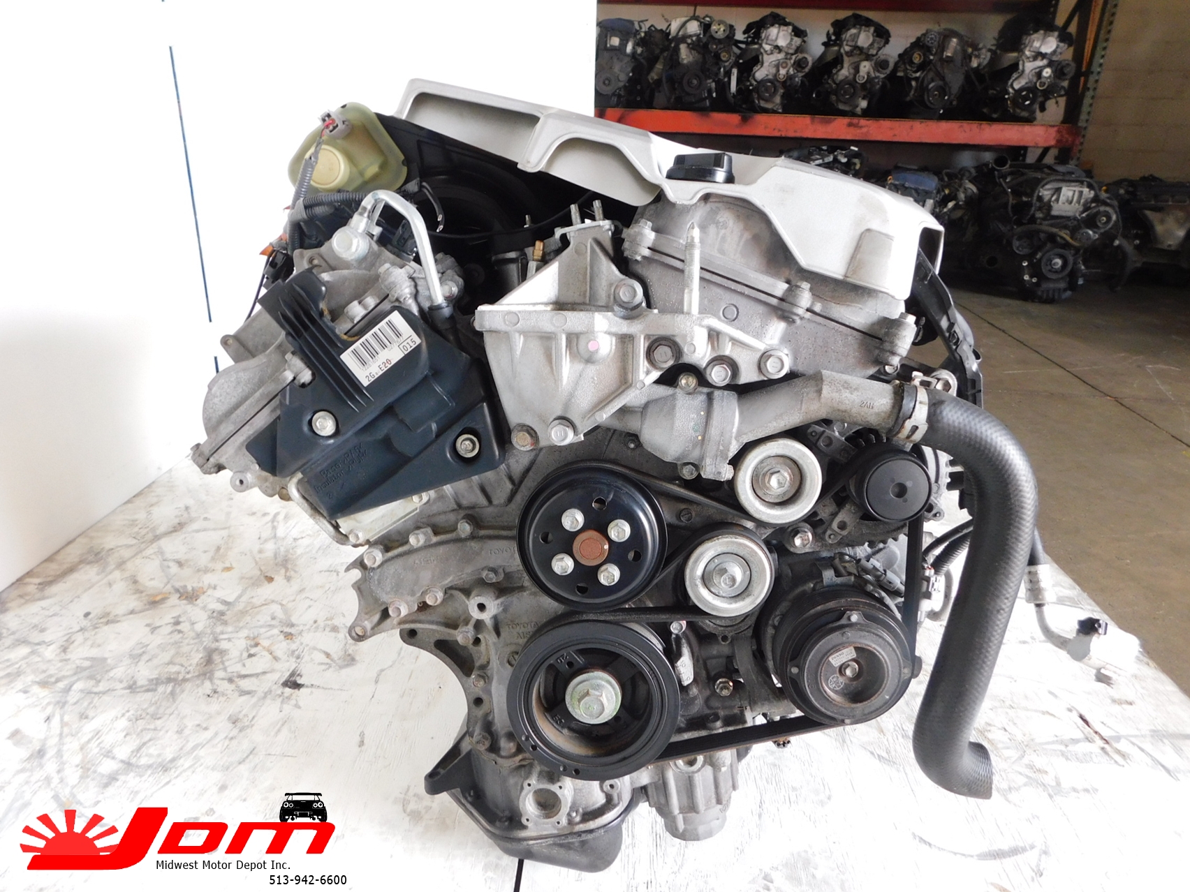 JDM 2008-2016 TOYOTA SIENNA 3.5L VVT-I V6 FWD ENGINE ONLY (2GRFE