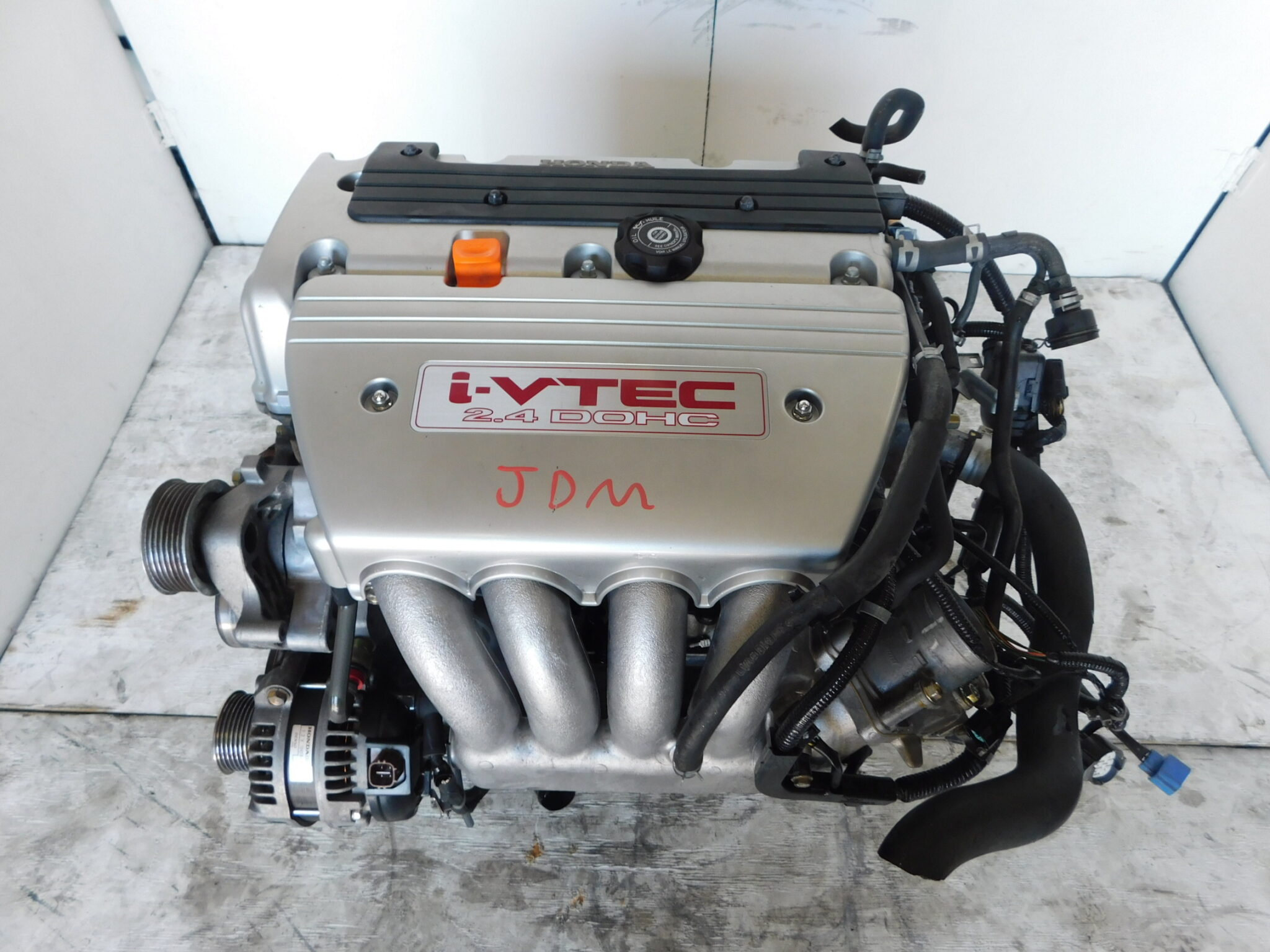 JDM 20062010 HONDA CIVIC 2.4L DOHC IVTEC REPLACEMENT ENGINE FOR THE 2.0L(K24A) JDM of Ohio