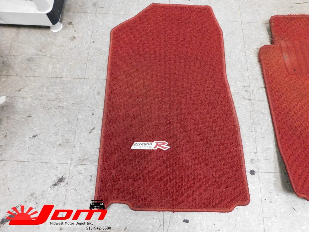 JDM 20022006 HONDA/ACURA RSX TYPE R RHD RED FLOOR MATS JDM of Ohio