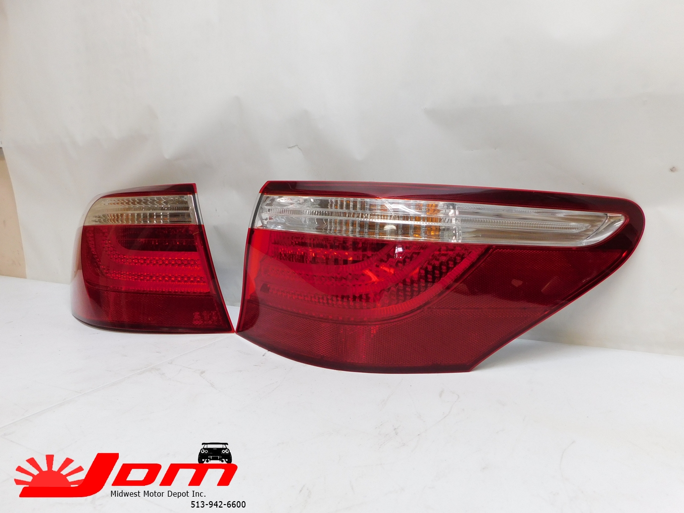 Spec-D Tuning Full LED Tail Lights For 2007-2009 Lexus LS460 – Chrome Housing, Red Lens